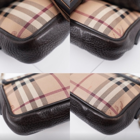 BURBERRY Haymarket Check Mini Tassel
Crossbody Bag - Picture 12 of 14